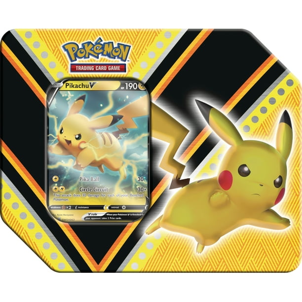 Pokemon Sammelkarten Tin Box V-Power Pikachu Evoli Endynalos Trading cards